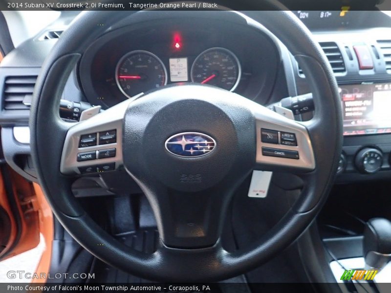 Tangerine Orange Pearl / Black 2014 Subaru XV Crosstrek 2.0i Premium