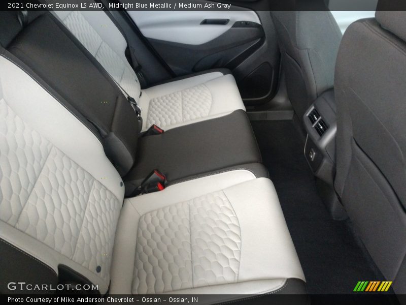 Midnight Blue Metallic / Medium Ash Gray 2021 Chevrolet Equinox LS AWD