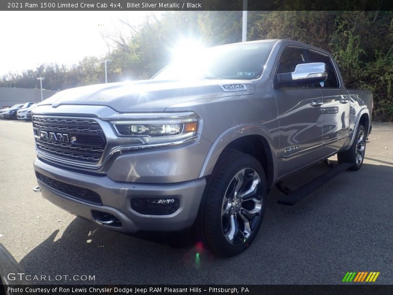 Billet Silver Metallic / Black 2021 Ram 1500 Limited Crew Cab 4x4