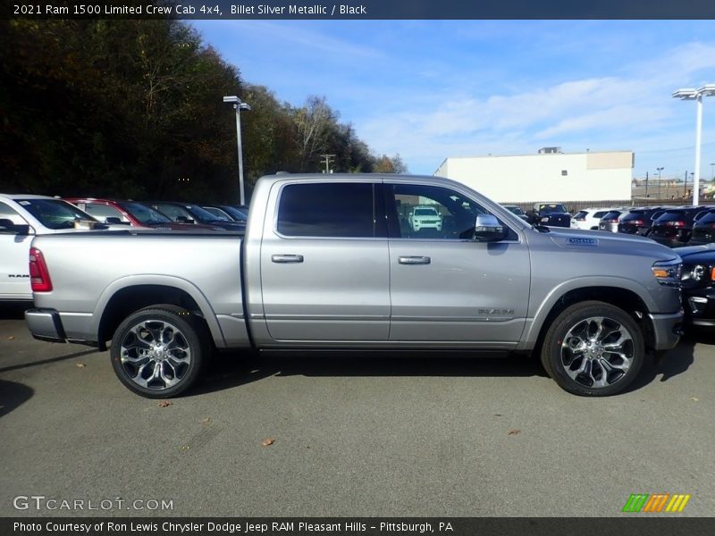 Billet Silver Metallic / Black 2021 Ram 1500 Limited Crew Cab 4x4