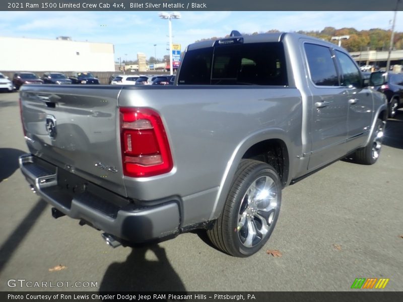 Billet Silver Metallic / Black 2021 Ram 1500 Limited Crew Cab 4x4