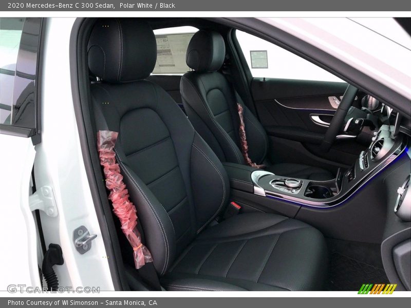 Polar White / Black 2020 Mercedes-Benz C 300 Sedan