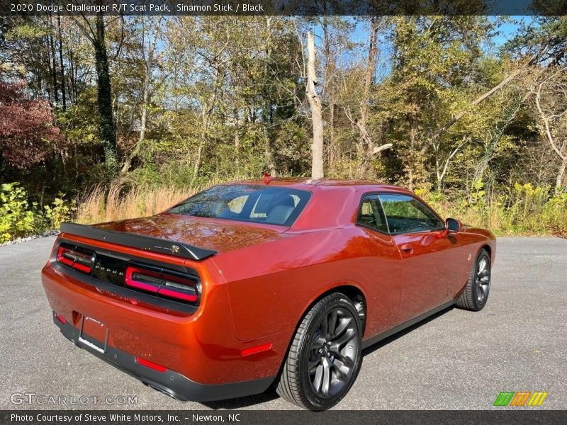 Sinamon Stick / Black 2020 Dodge Challenger R/T Scat Pack