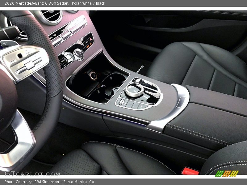 Polar White / Black 2020 Mercedes-Benz C 300 Sedan