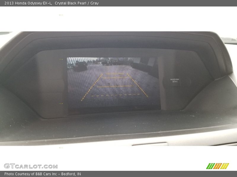 Crystal Black Pearl / Gray 2013 Honda Odyssey EX-L