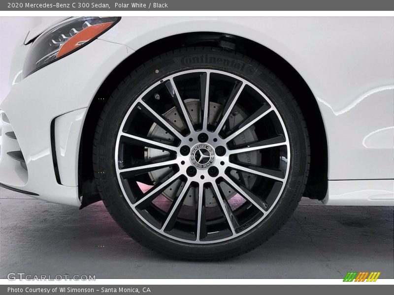 Polar White / Black 2020 Mercedes-Benz C 300 Sedan
