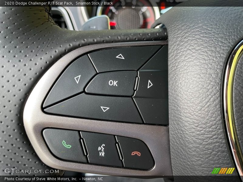 Sinamon Stick / Black 2020 Dodge Challenger R/T Scat Pack