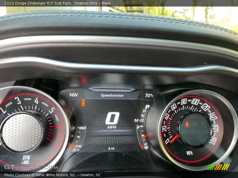 Sinamon Stick / Black 2020 Dodge Challenger R/T Scat Pack