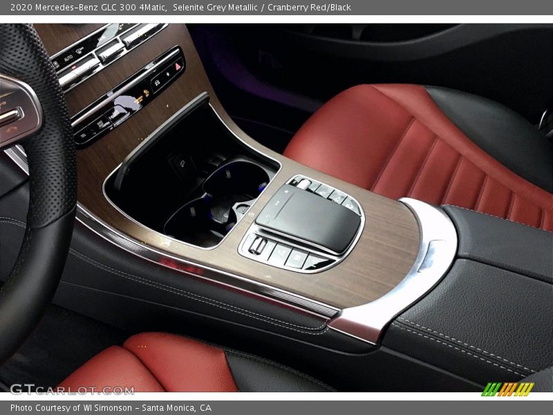 Selenite Grey Metallic / Cranberry Red/Black 2020 Mercedes-Benz GLC 300 4Matic