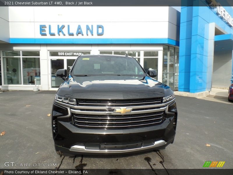 Black / Jet Black 2021 Chevrolet Suburban LT 4WD