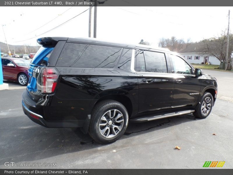 Black / Jet Black 2021 Chevrolet Suburban LT 4WD