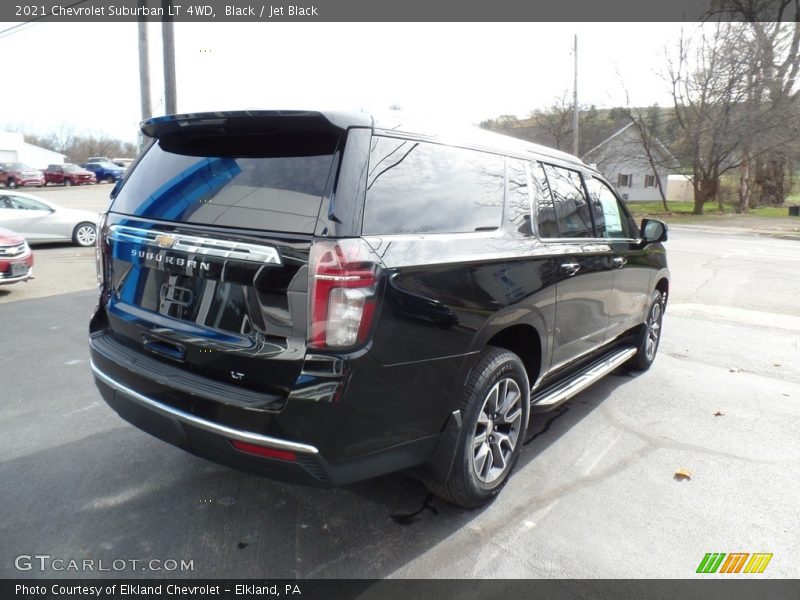 Black / Jet Black 2021 Chevrolet Suburban LT 4WD