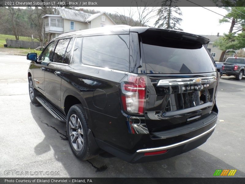Black / Jet Black 2021 Chevrolet Suburban LT 4WD