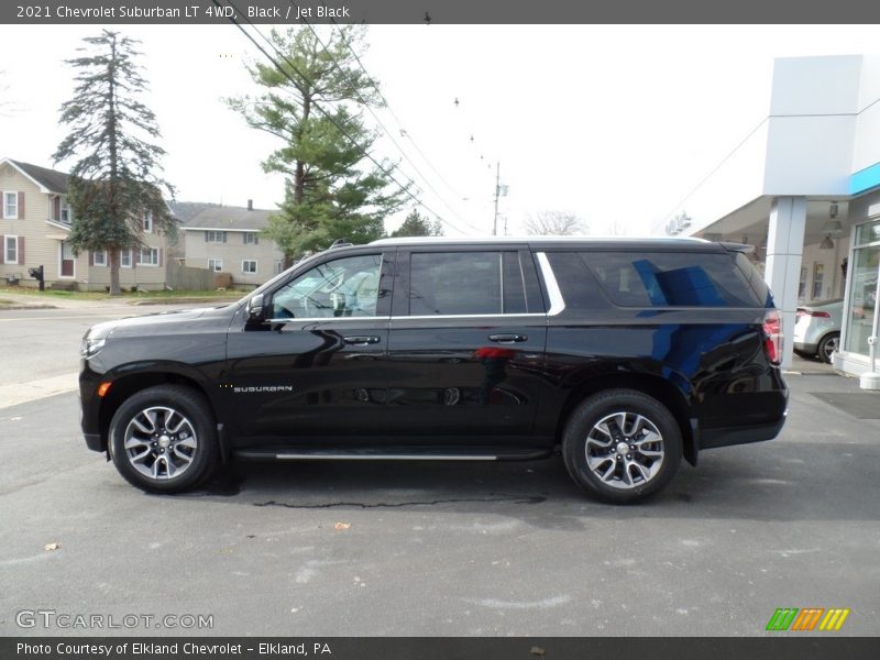 Black / Jet Black 2021 Chevrolet Suburban LT 4WD
