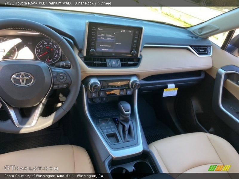 Dashboard of 2021 RAV4 XLE Premium AWD