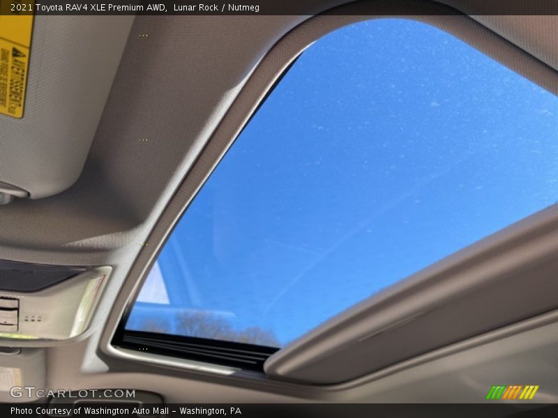 Lunar Rock / Nutmeg 2021 Toyota RAV4 XLE Premium AWD