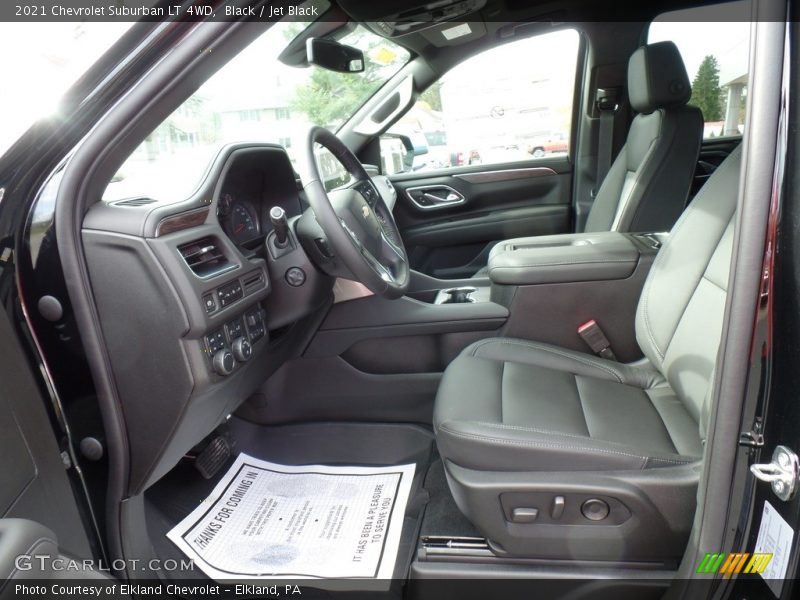 Black / Jet Black 2021 Chevrolet Suburban LT 4WD