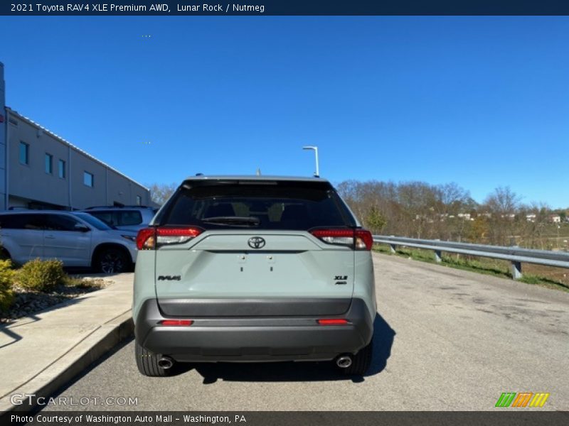 Lunar Rock / Nutmeg 2021 Toyota RAV4 XLE Premium AWD