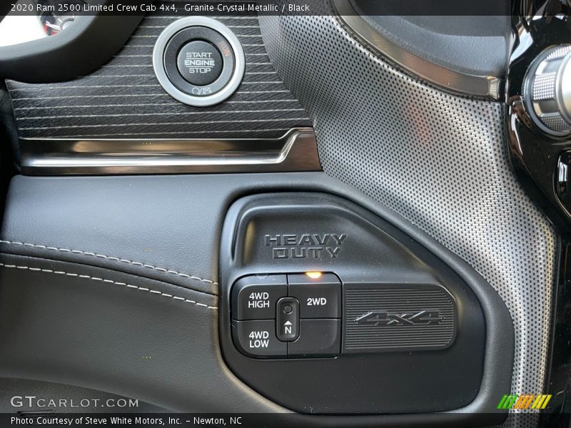 Controls of 2020 2500 Limited Crew Cab 4x4