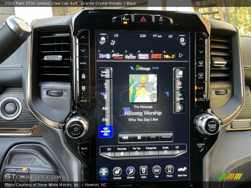 Controls of 2020 2500 Limited Crew Cab 4x4