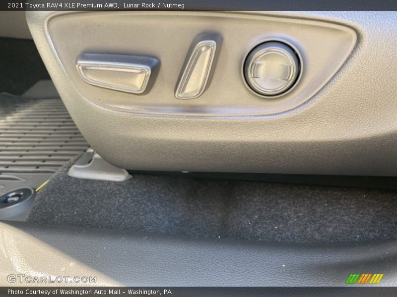 Lunar Rock / Nutmeg 2021 Toyota RAV4 XLE Premium AWD