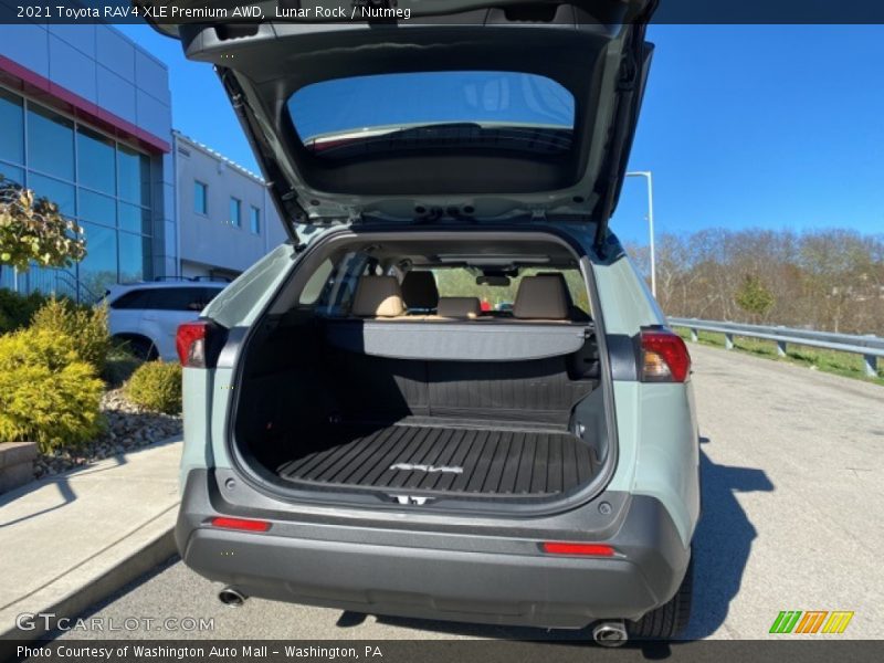 Lunar Rock / Nutmeg 2021 Toyota RAV4 XLE Premium AWD