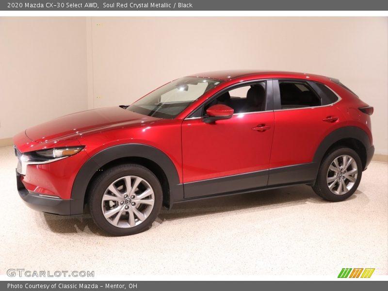 Soul Red Crystal Metallic / Black 2020 Mazda CX-30 Select AWD