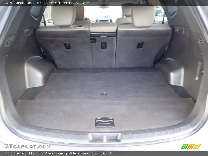 Mineral Gray / Gray 2016 Hyundai Santa Fe Sport AWD