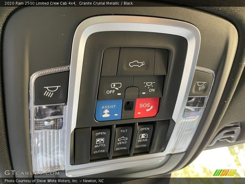 Controls of 2020 2500 Limited Crew Cab 4x4