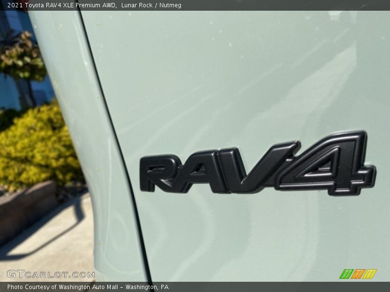 Lunar Rock / Nutmeg 2021 Toyota RAV4 XLE Premium AWD