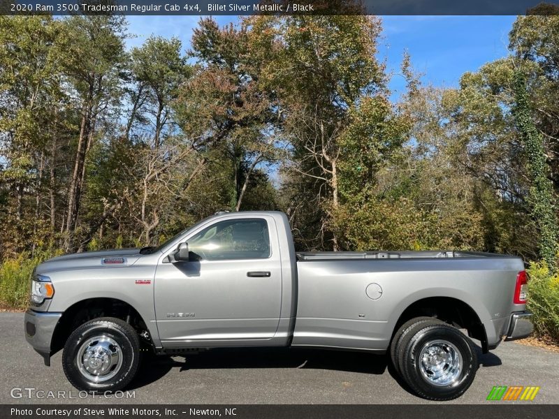  2020 3500 Tradesman Regular Cab 4x4 Billet Silver Metallic