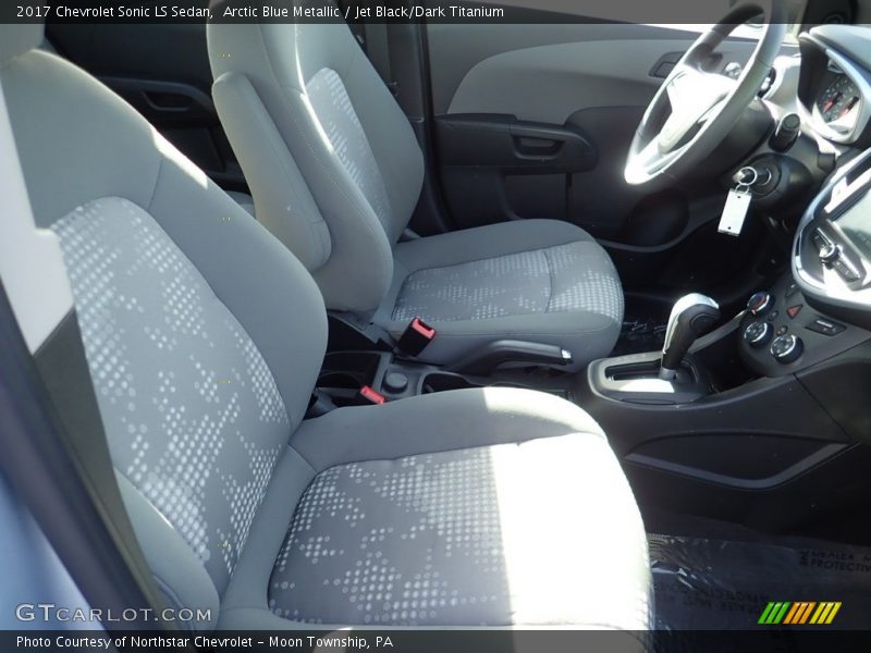 Arctic Blue Metallic / Jet Black/Dark Titanium 2017 Chevrolet Sonic LS Sedan