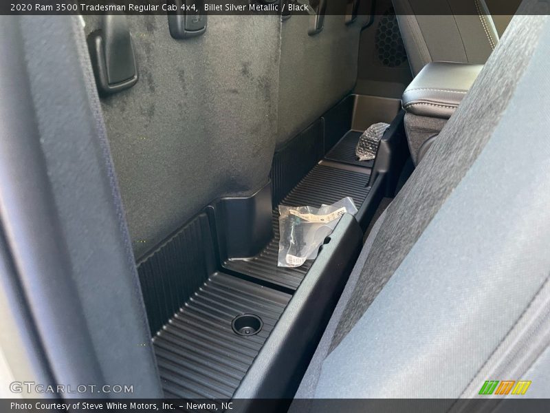 Rear Seat of 2020 3500 Tradesman Regular Cab 4x4