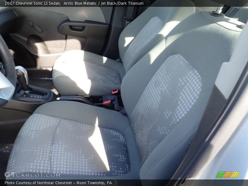 Arctic Blue Metallic / Jet Black/Dark Titanium 2017 Chevrolet Sonic LS Sedan