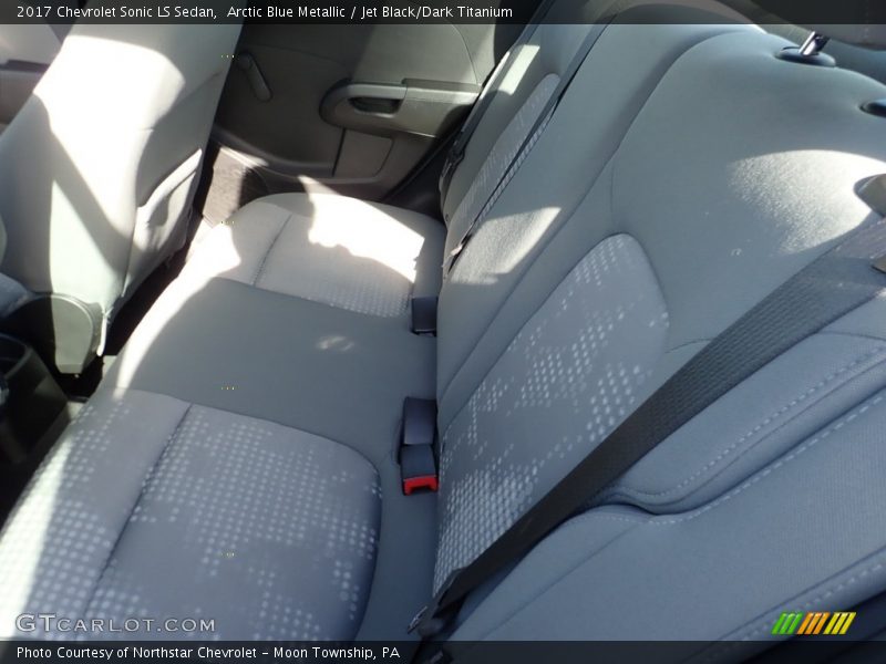 Arctic Blue Metallic / Jet Black/Dark Titanium 2017 Chevrolet Sonic LS Sedan