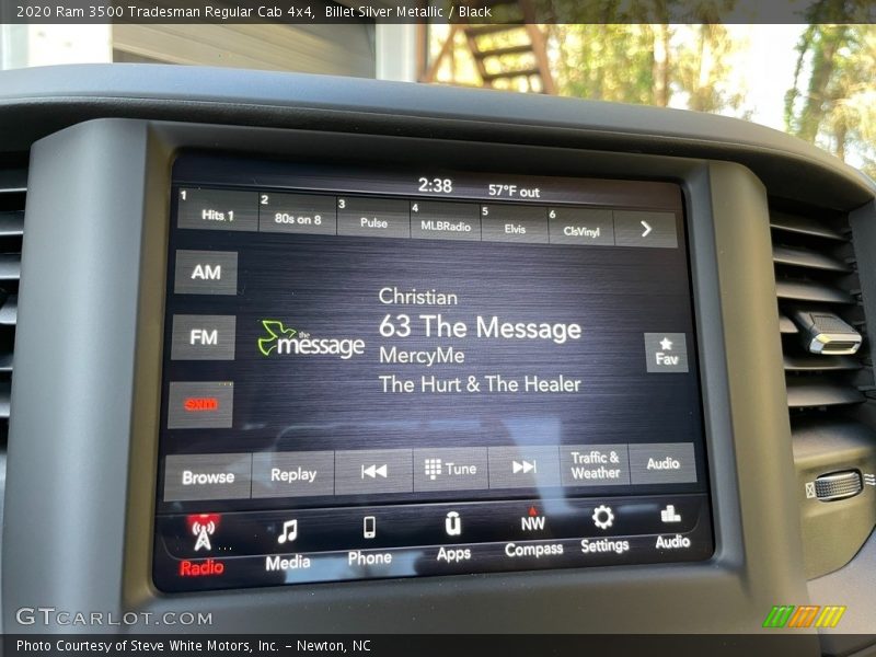 Controls of 2020 3500 Tradesman Regular Cab 4x4