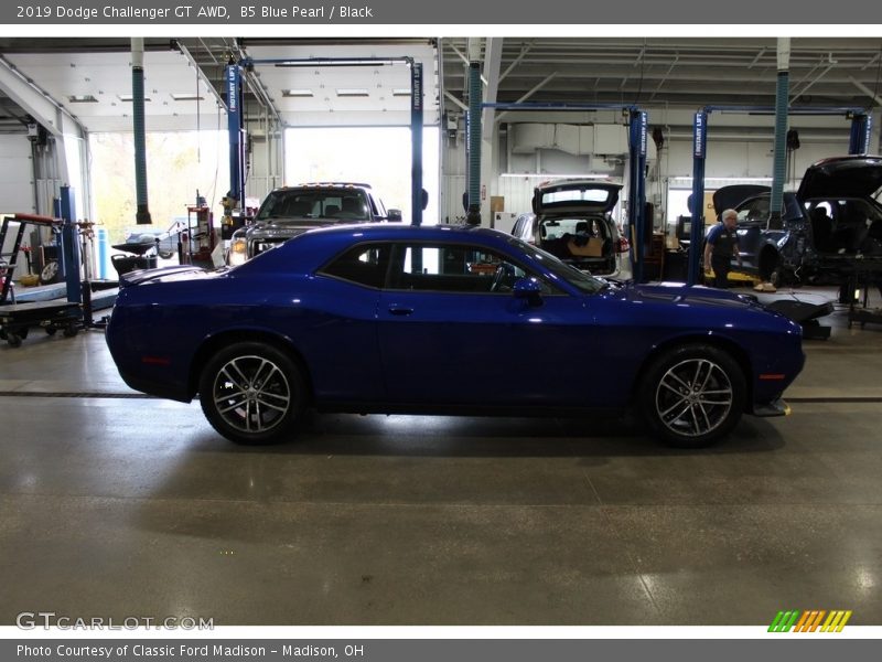 B5 Blue Pearl / Black 2019 Dodge Challenger GT AWD