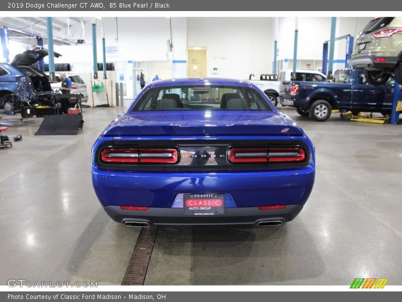 B5 Blue Pearl / Black 2019 Dodge Challenger GT AWD