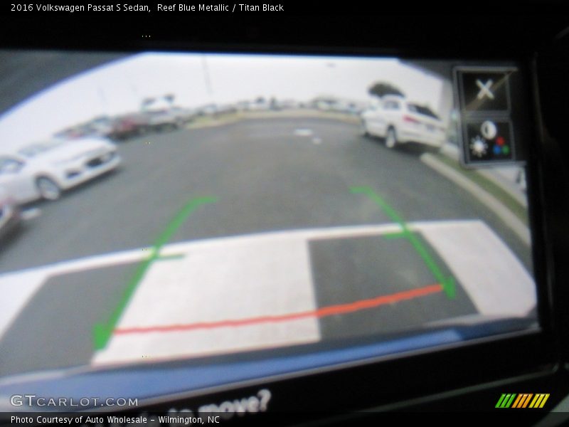 Reef Blue Metallic / Titan Black 2016 Volkswagen Passat S Sedan