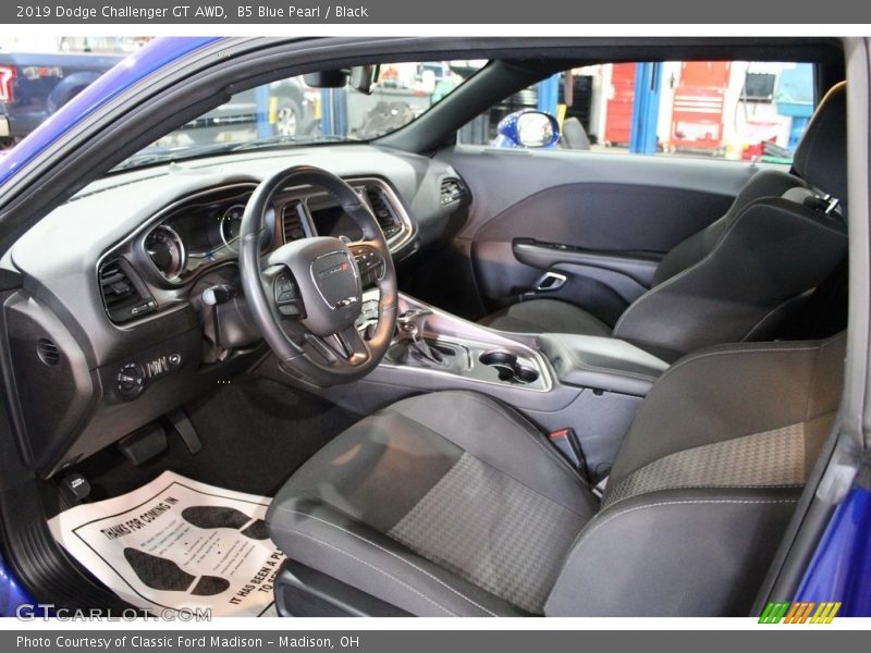 B5 Blue Pearl / Black 2019 Dodge Challenger GT AWD