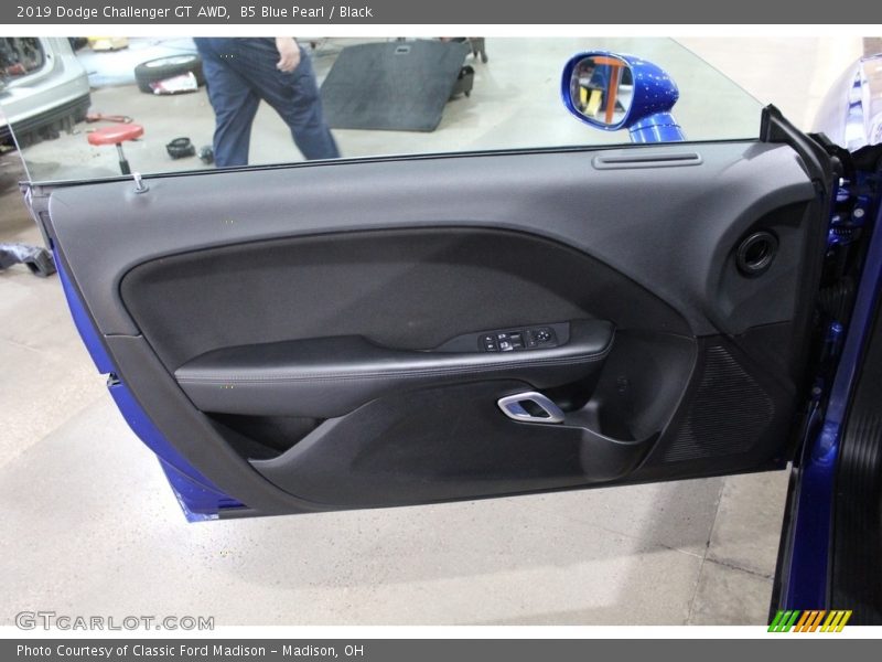B5 Blue Pearl / Black 2019 Dodge Challenger GT AWD