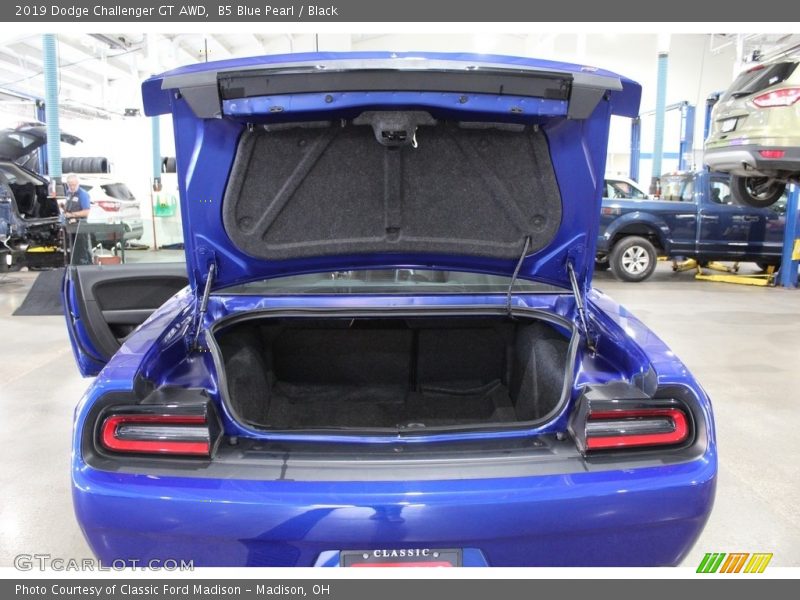 B5 Blue Pearl / Black 2019 Dodge Challenger GT AWD