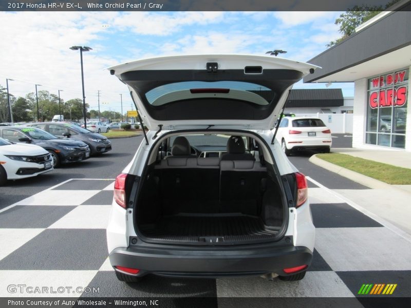 White Orchid Pearl / Gray 2017 Honda HR-V EX-L