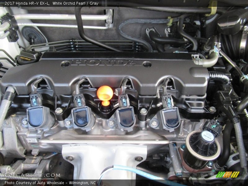 White Orchid Pearl / Gray 2017 Honda HR-V EX-L