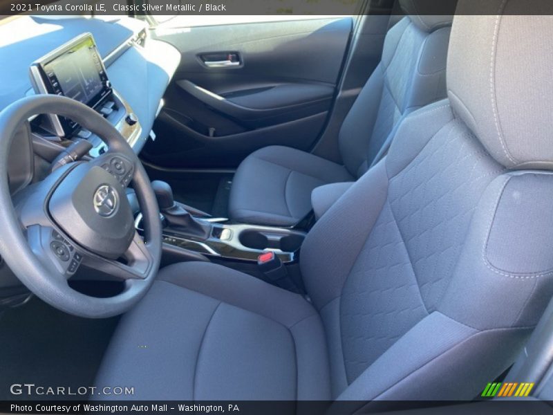 Classic Silver Metallic / Black 2021 Toyota Corolla LE