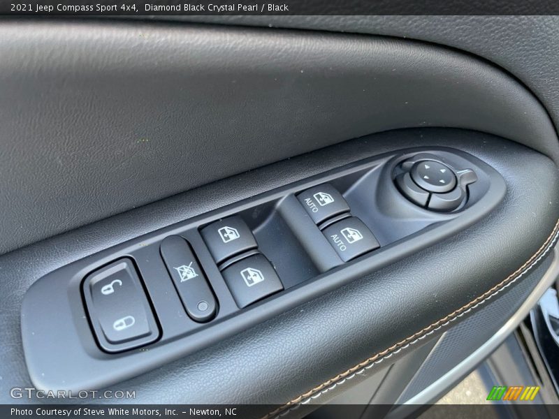 Diamond Black Crystal Pearl / Black 2021 Jeep Compass Sport 4x4