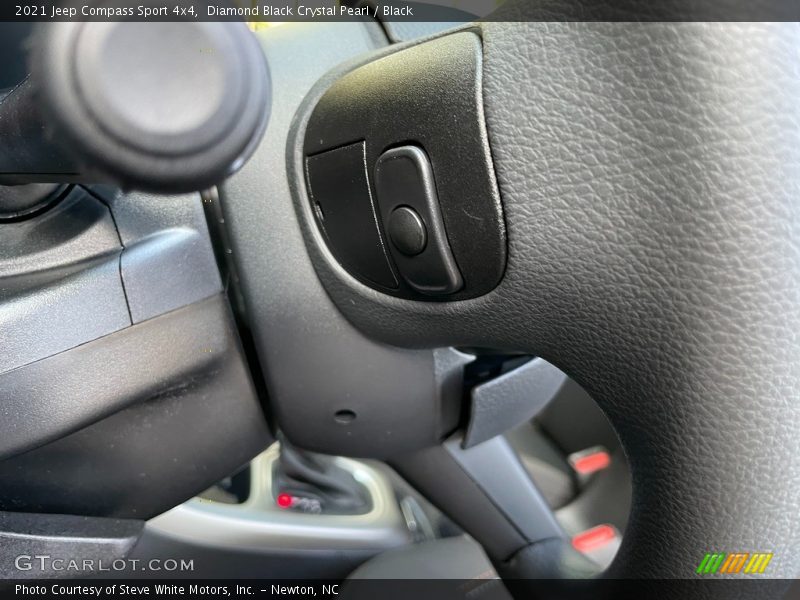 Diamond Black Crystal Pearl / Black 2021 Jeep Compass Sport 4x4