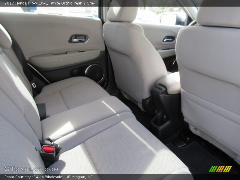 White Orchid Pearl / Gray 2017 Honda HR-V EX-L