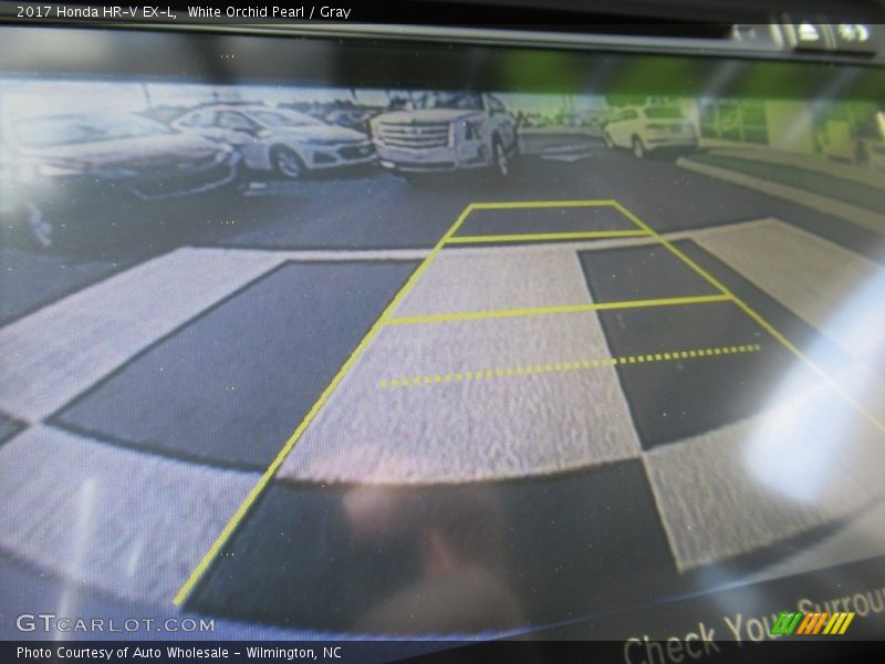 White Orchid Pearl / Gray 2017 Honda HR-V EX-L