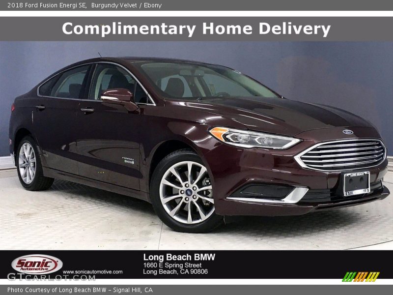 Burgundy Velvet / Ebony 2018 Ford Fusion Energi SE